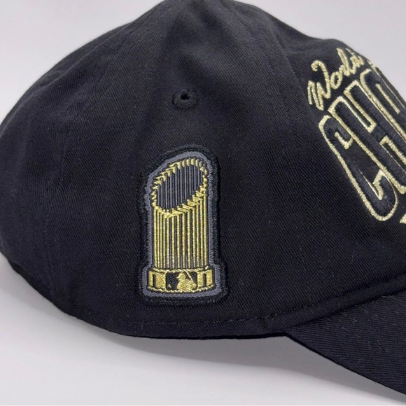 New Era Atlanta Braves World Series Champions 2021 Black Baseball Cap OSFM - Picture 3 of 8